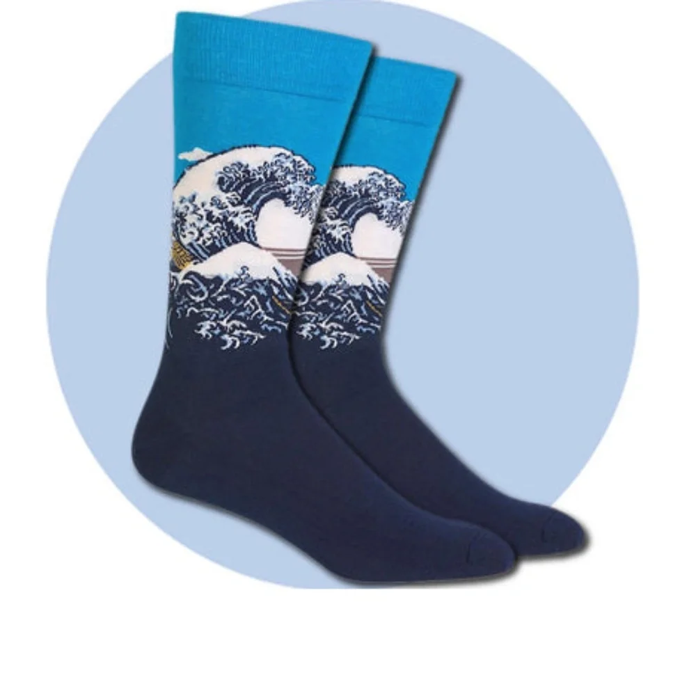 🆕 Great Wave Socks